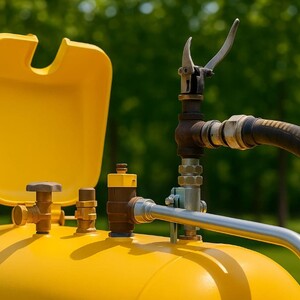 Заправка газгольдеров в Киржаче